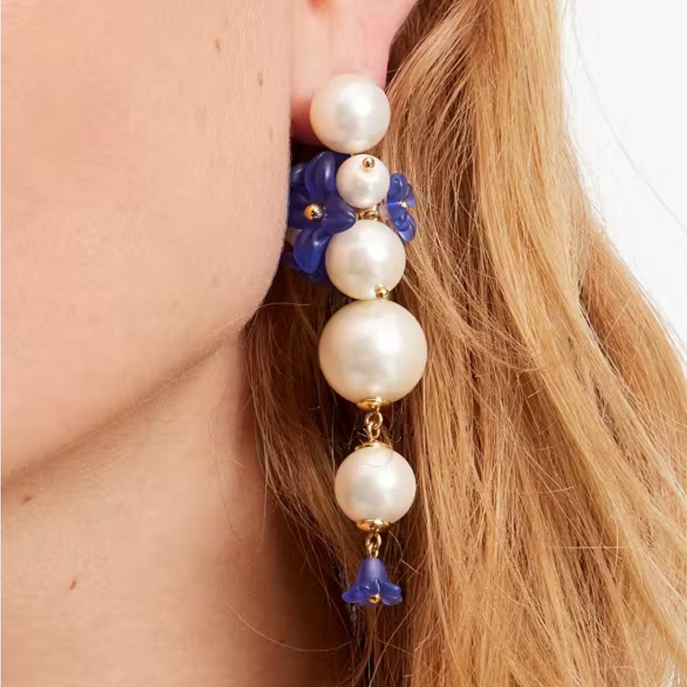 $128 Kate Spade Freshly Picked Statement Earrings NEW